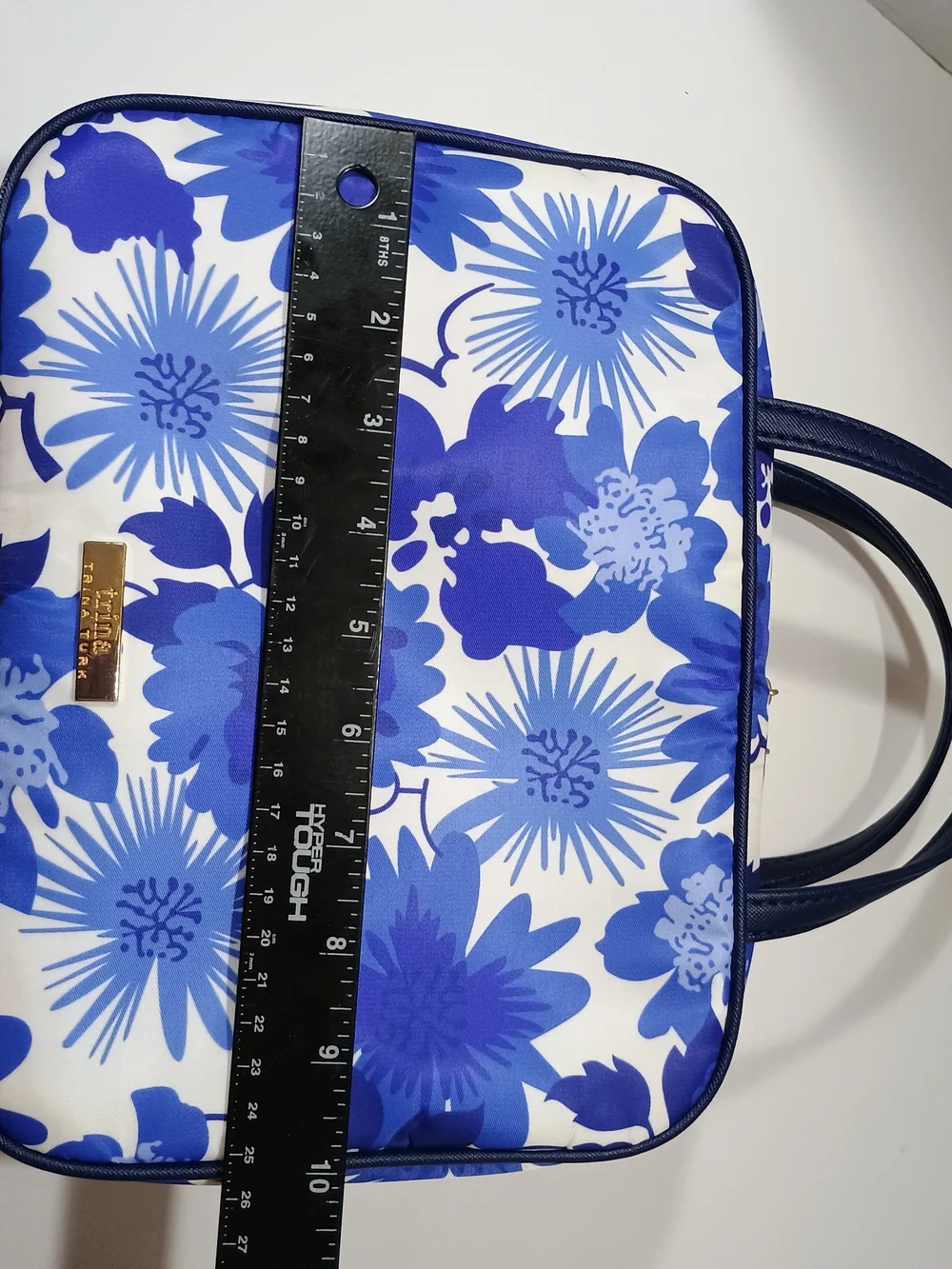 Blue Floral Women's Carry-All Bag